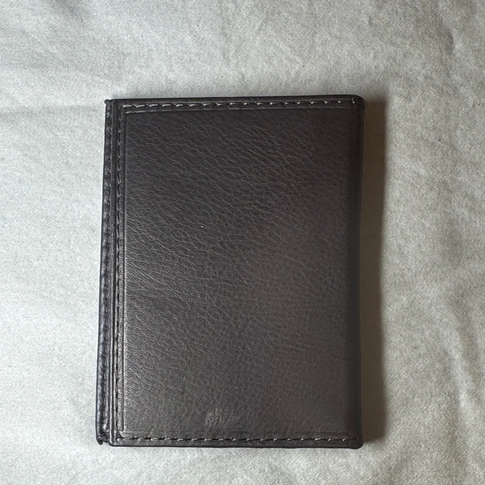 Dark Brown Leather Wallet